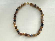 Load image into Gallery viewer, Brown Gemstone Necklace