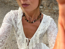 Load image into Gallery viewer, Brown Gemstone Necklace