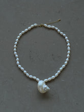 Load image into Gallery viewer, Freshwater Pearl Shell Pendant Necklace