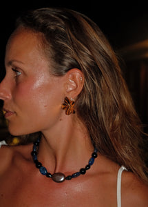 Midnight Blue Gemstone Necklace