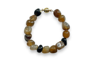 Brown Gemstone Bracelet
