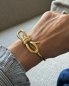 Bow Cuff Bangle Bracelet