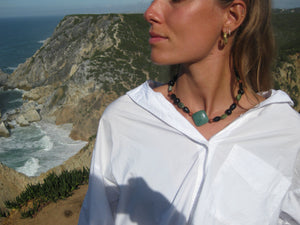 Green Aventurine Gemstone Necklace