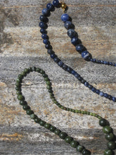 Load image into Gallery viewer, Green Jade Bead Necklace