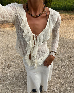 Brown Gemstone Necklace