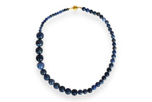 Load image into Gallery viewer, Blue Lapis Lazuli Bead Necklace