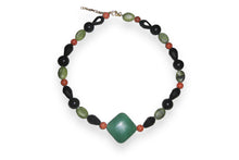 Load image into Gallery viewer, Green Aventurine Gemstone Necklace