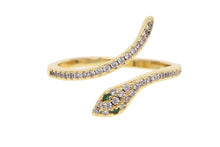 Load image into Gallery viewer, Cora snake ring | gold