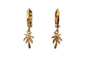 Palma earrings | engraved
