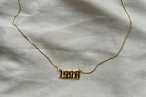 1998 year necklace
