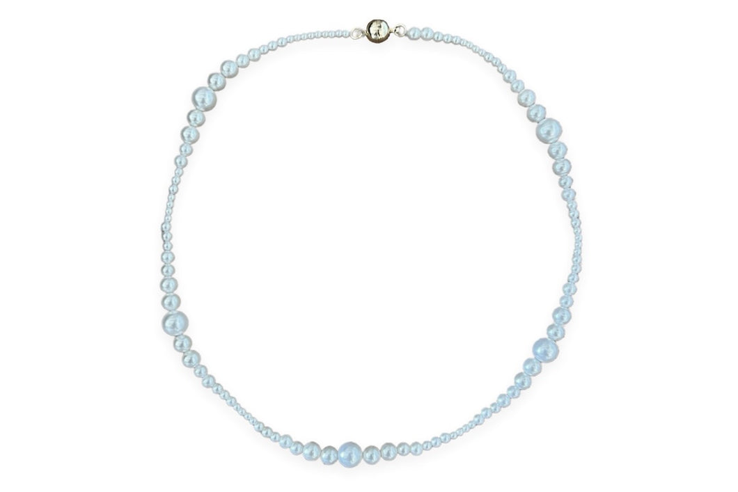 Bea wavy pearl necklace