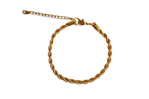 Rope chain anklet