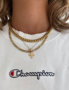 Amina cuban chain necklace