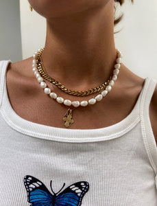 Amina cuban chain necklace