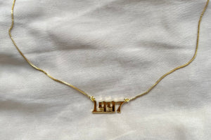 1997 year necklace