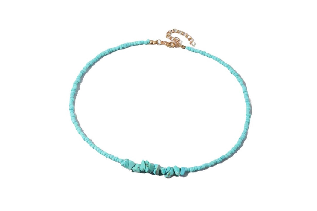 Turquoise bead necklace | limited edition
