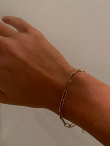 Bailey link chain bracelet