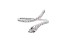 Load image into Gallery viewer, Cora snake ring | silver