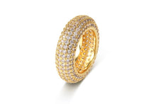 Load image into Gallery viewer, Pave zirconia ring