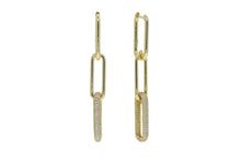 Load image into Gallery viewer, Emily link chain earrings