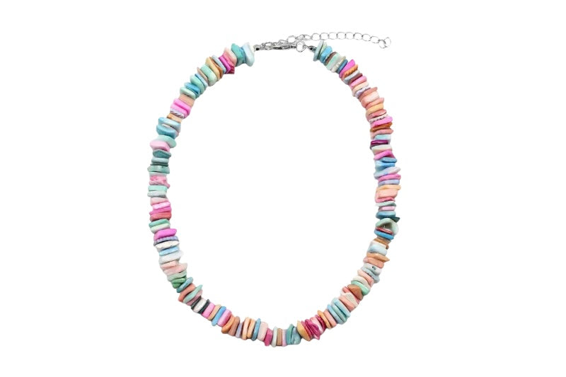Summer shell necklace | multicolor