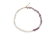 Load image into Gallery viewer, Amethyst pearl necklace | limited edition