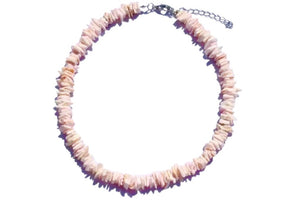 Summer shell necklace | pink