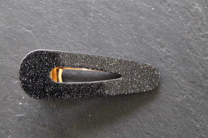 Jenny hair clip | black shimmer