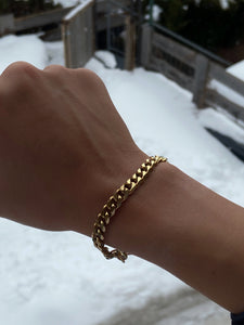 Amina cuban chain bracelet