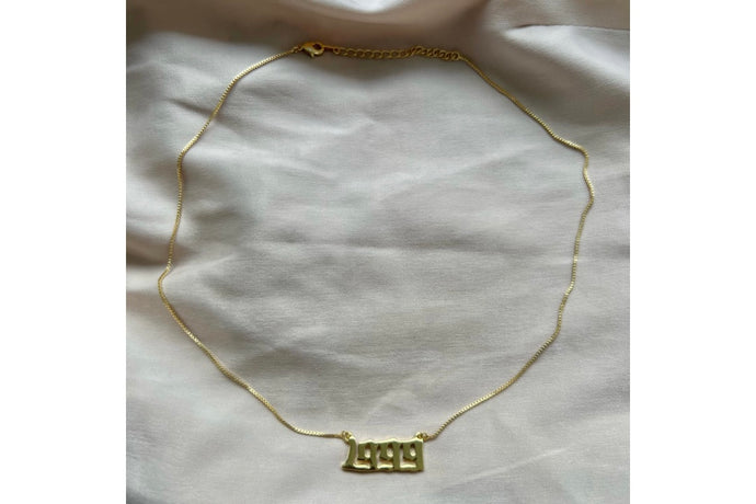 1999 year necklace