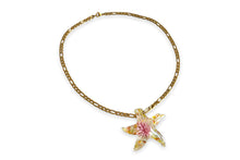 Load image into Gallery viewer, Figaro necklace with optional starfish glass pendant