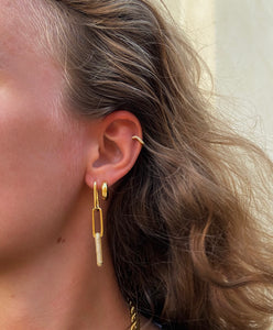 Emily link chain earrings