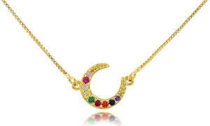 Norma moon necklace