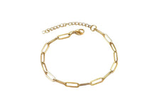 Load image into Gallery viewer, Bailey link chain bracelet